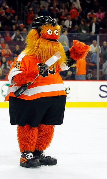 Flyers introduce odd-looking mascot, soak in the comments